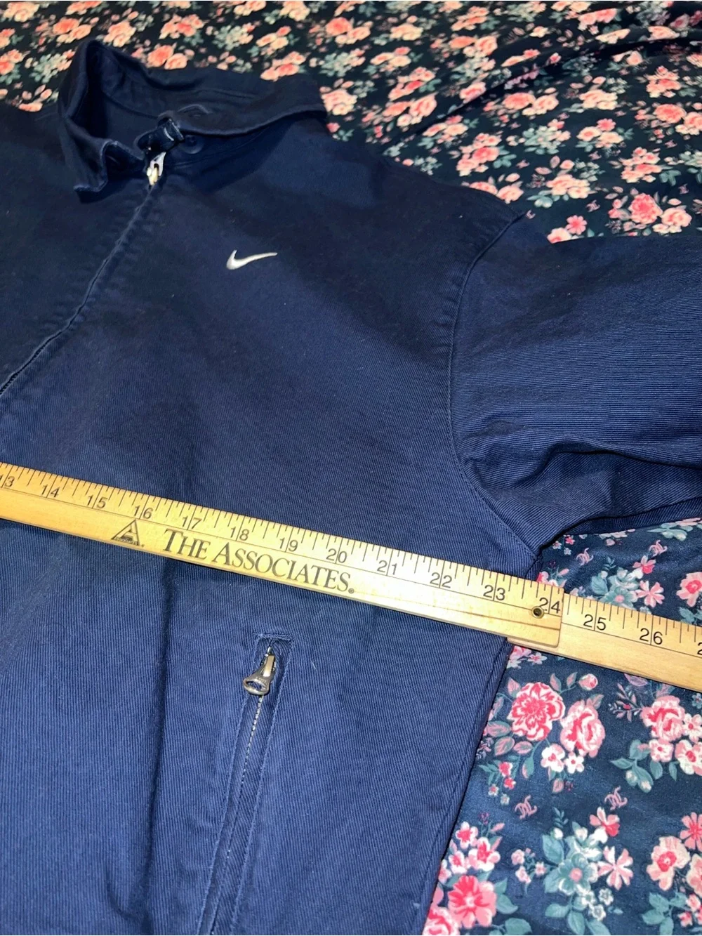 Nike sb Navy Blue Full Zip skate Jacket men size XL